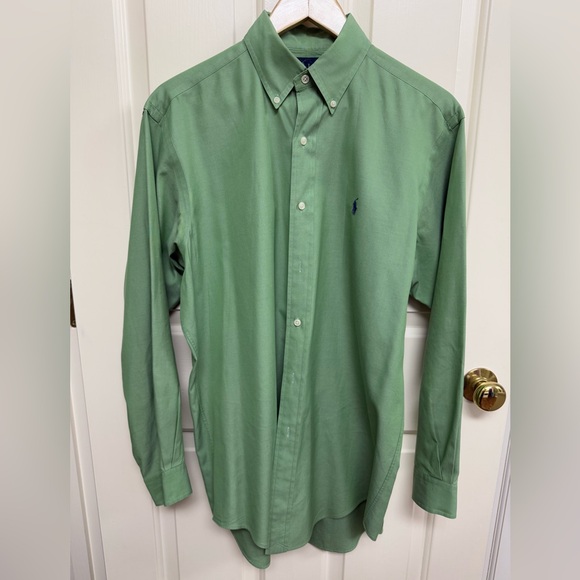 Ralph Lauren Other - Ralph Lauren Size 15 32/33 long Sleeve Green Dress Shirt